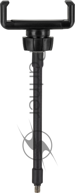 Светильник кольцевой 15W 800lm 3000-6500K 5V USB IP20 300*23мм черный дим пульт е LED