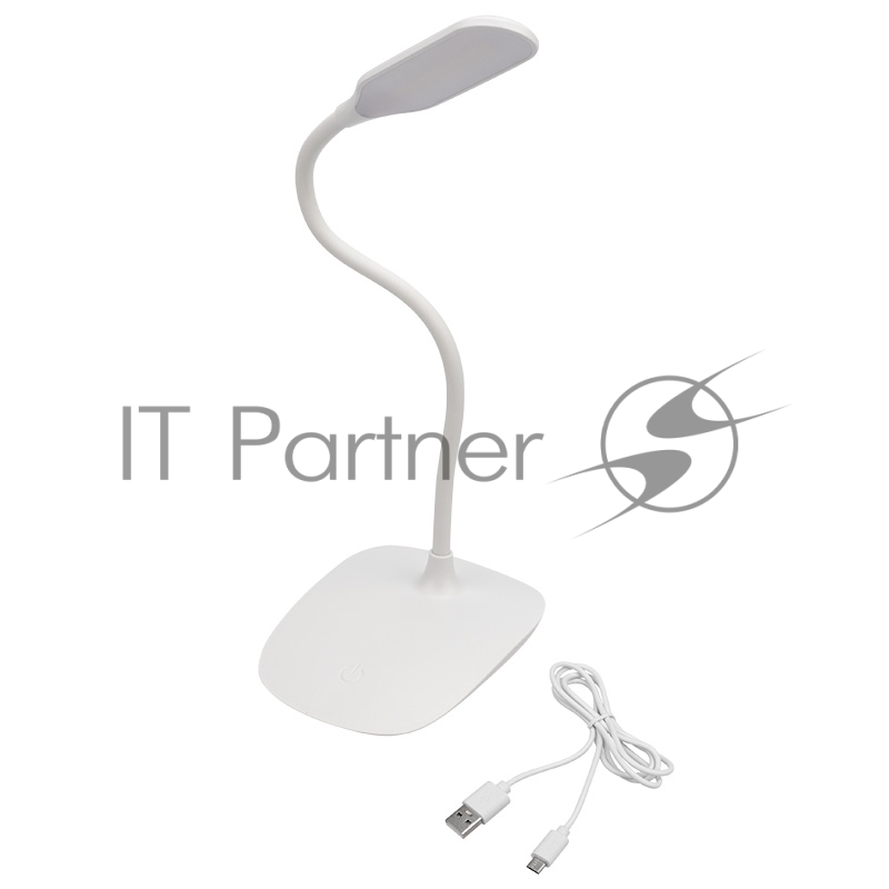 Светильник настольный REXANT Click 4 Вт 4000 К диммируемый 3 ступени, заряжаемый (автономный режим 3 часа), на основании, LED