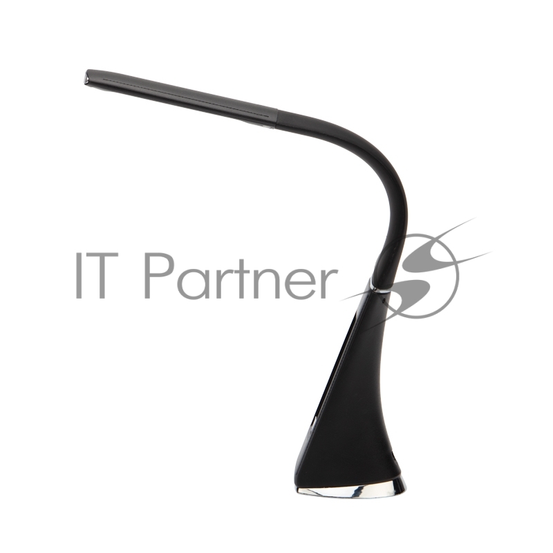 Светильник настольный REXANT Cesar LED с поворотом излучающей поверхности на 360°, 4000 К, часы, термометр, будильник, календарь, цвет черный