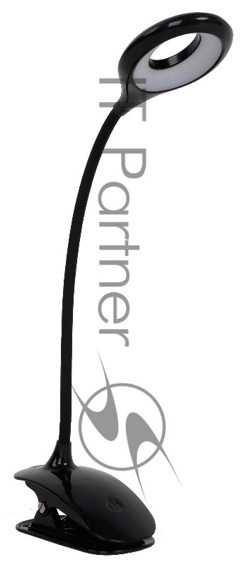 Светильник Старт CT203 (14681) настольный на прищепке черный 5Вт