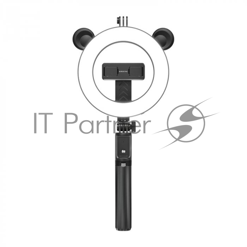 Кольцевая лампа Borofone BY6 PerfectPi с беспроводным пультом, трипод 60-95 см, диаметр лампы 17 см, в коробке