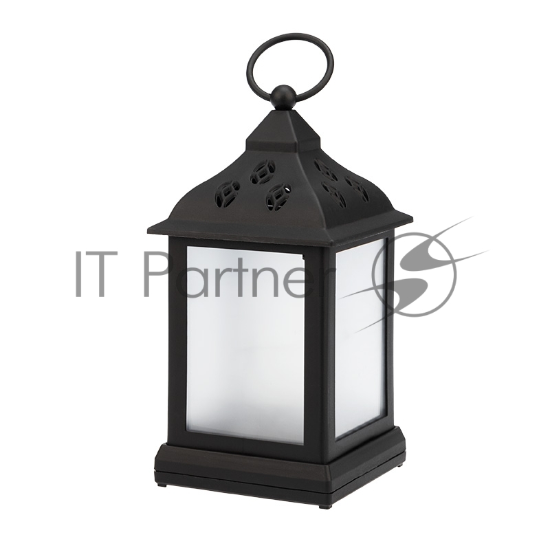 Декоративный фонарь NEON-NIGHT 11х11х22,5 см, черный корпус, цвет свечения RGB с эффектом мерцания NEON-NIGHT