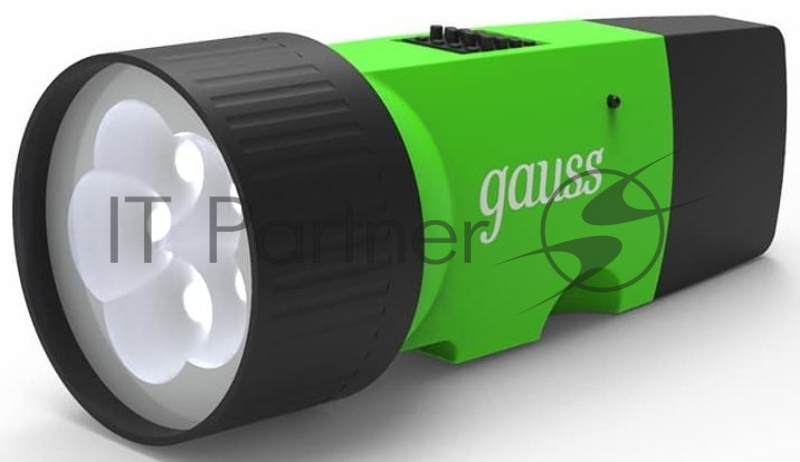 Фонарь ручной модель GFL103 1W 40lm NI-MH 250mAh LED 1/12/72