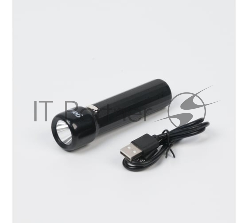 Фонарь ручной модель GFL202 1W 50lm Li-ion 1200mAh LED 1/10/180