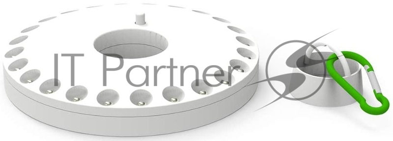 Фонарь кемпинговый модель GFL003 24LED 300lm 3xAA белый магнит и карабин LED 1/12/72