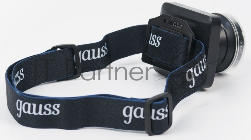 Фонарь налобный модель GFL401 5W 100lm диммируемый Li-ion 3000mAh LED 1/10/90