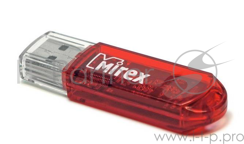 Флеш накопитель 16GB Mirex Elf, USB 2.0, Красный
