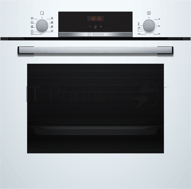 Духовой шкаф BOSCH HBF534EW0Q Встраиваемый электрический духовой шкаф 60 x 60 cm Белый, 66 л, Размеры прибора (мм) 595 x 594 x 548 mm