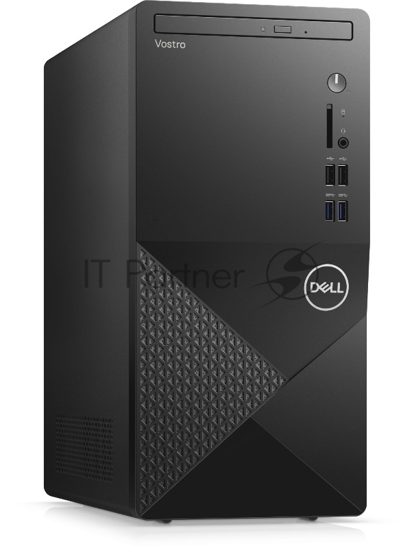 Компьютер Dell Vostro 3888 MT i5 10400 (3.6) 8Gb SSD256Gb UHDG 630 DVDRW CR Ubuntu GbitEth WiFi BT 260W черный
