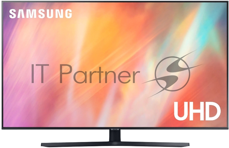 Телевизор LED Samsung 55 UE55AU7570UXRU Series 7 черный 4K Ultra HD 60Hz DVB-T2 DVB-C DVB-S2 USB WiFi Smart TV (RUS)