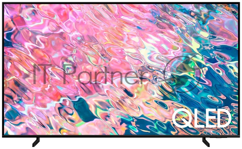Телевизор QLED Samsung 55 QE55Q60BAUXCE Q черный 4K Ultra HD 60Hz DVB-T2 DVB-C DVB-S2 WiFi Smart TV (RUS)