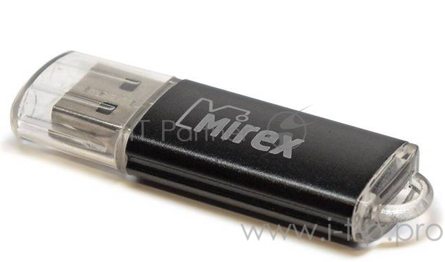Флеш накопитель 16GB Mirex Unit, USB 2.0, Черный