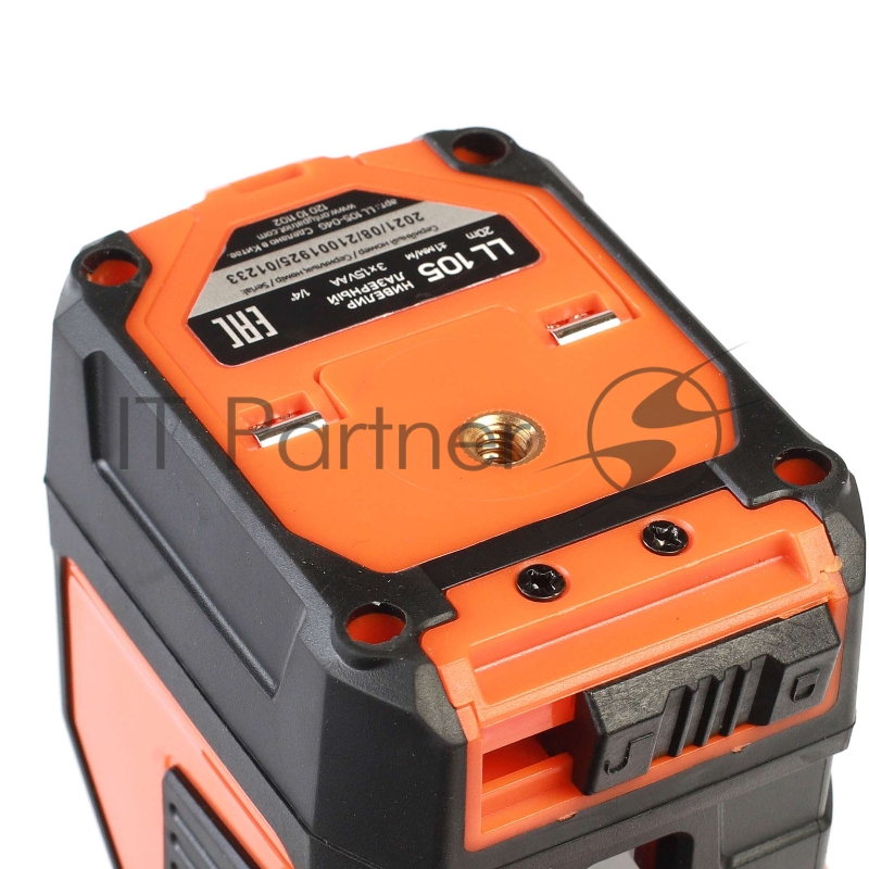 Нивелир лазерный PATRIOT LL 105, дальность без приемника 15м., 1/4 дюйма, красный, Длина волный 650Нм