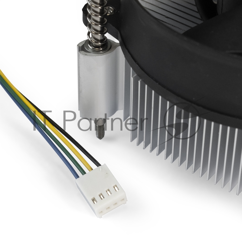 Кулер ExeGate ETA-20.V1700 (Al, LGA1700/1150/1151/1155/1156/12 TDP 90W, Fan 95mm, 2400RPM, Hydro bearing, 3pin, 22db, 340г, с термопастой, на винтах, Color Box)