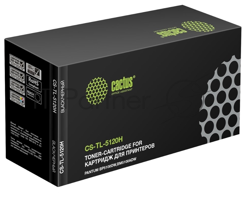 Картридж лазерный Cactus CS-TL-5120 TL-5120 черный (3000стр.) для Pantum BP5100DW,BM5100ADW