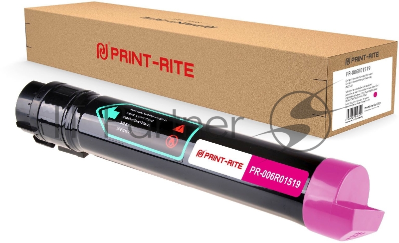 Картридж лазерный Print-Rite TFXAHSMPRJ PR-006R01519 006R01519 пурпурный (15000стр.) для Xerox WC 7525/7530/7535/7545/7556