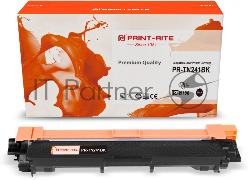 Картридж лазерный Print-Rite TFB683BPU1J PR-TN241BK TN-241Bk черный (2500стр.) для Brother HL-3170CDW