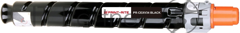 Картридж лазерный Print-Rite TFC387BPRJ PR-CEXV34 BLACK C-EXV34 Black черный (23000стр.) для Canon IR Advance C2030L/C2030i/C2020L/C2020i/C2