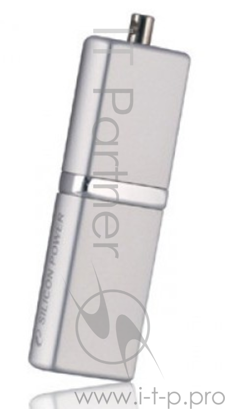 Флеш накопитель 32Gb Silicon Power LuxMini 710, USB 2.0, Серебристый