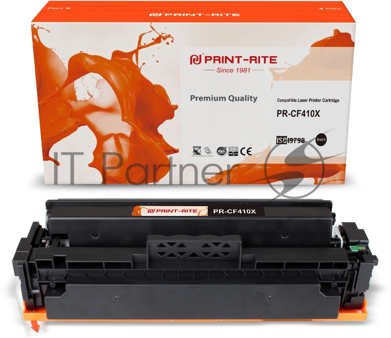 Картридж лазерный Print-Rite TFHA5QBPU1J PR-CF410X CF410X черный (6500стр.) для HP CLJ Pro M452dn/M452dw/M477fdn/M477fdw