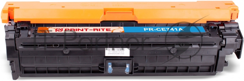Картридж лазерный Print-Rite TFHAN7YPU1J PR-CE741A CE741A голубой (7300стр.) для HP CLJ CP5220/CP5221