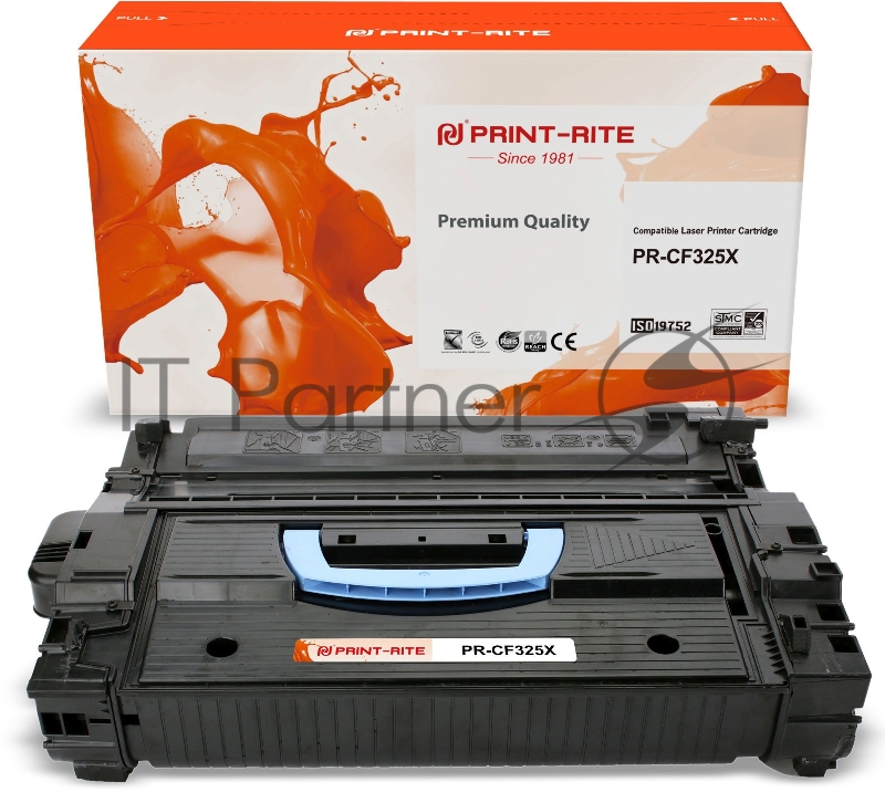 Картридж лазерный Print-Rite TFHBEBBPU1J PR-CF325X CF325X черный (40000стр.) для HP LJ M806 Enterprise 800,M806X