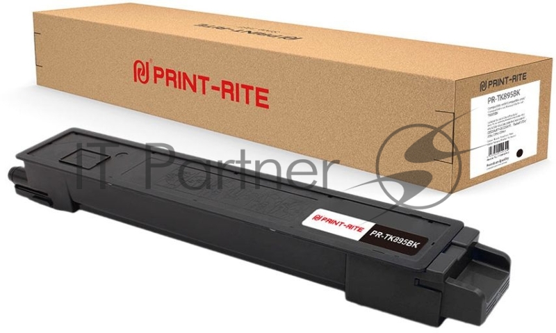 Картридж лазерный Print-Rite TFK694BPRJ PR-TK895BK TK-895BK черный (12000стр.) для Kyocera Mita FS C8020/C8020MFP/C8025/C8025MFP/