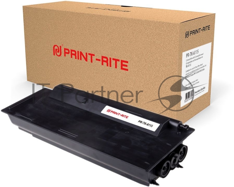 Картридж лазерный Print-Rite TFK784BPRJ PR-TK-6115 TK-6115 черный (15000стр.) для Kyocera Ecosys M4125idn/M4132idn
