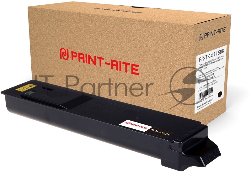 Картридж лазерный Print-Rite TFKA33BPRJ PR-TK-8115BK TK-8115BK черный (12000стр.) для Kyocera Mita Ecosys M8124cidn/M8130cidn