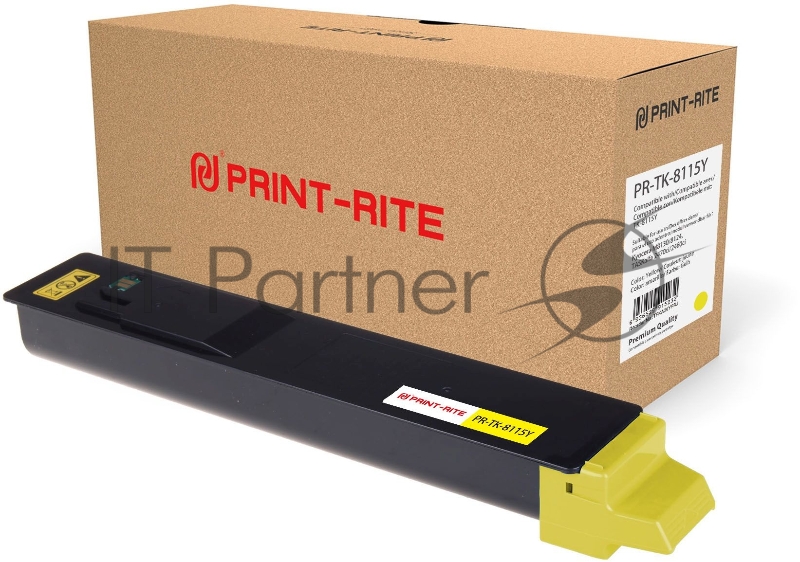 Картридж лазерный Print-Rite TFKA36YPRJ PR-TK-8115Y TK-8115Y желтый (6000стр.) для Kyocera Mita Ecosys M8124cidn/M8130cidn