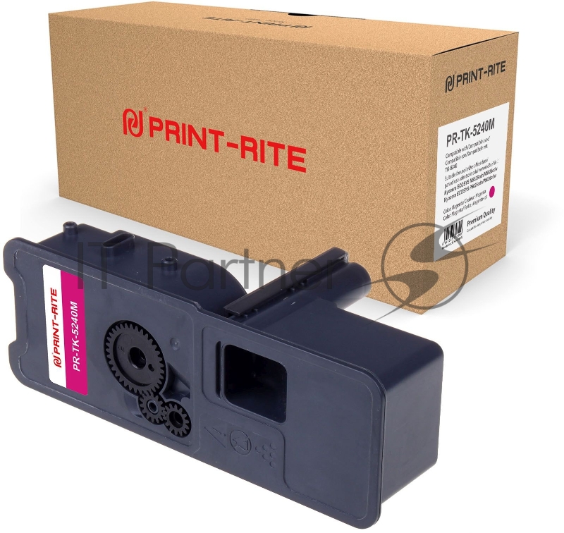 Картридж лазерный Print-Rite TFKAAEMPRJ PR-TK-5240M TK-5240M пурпурный (3000стр.) для Kyocera Ecosys M5526cdn/M5526cdw/P5026cdn/P50