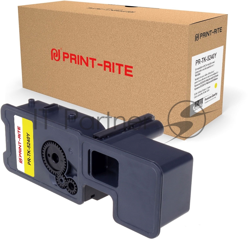 Картридж лазерный Print-Rite TFKAAFYPRJ PR-TK-5240Y TK-5240Y желтый (3000стр.) для Kyocera Ecosys M5526cdn/M5526cdw/P5026cdn/P50