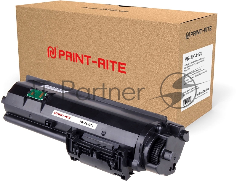 Картридж лазерный Print-Rite TFKABKBPRJ PR-TK-1170 TK-1170 черный (7200стр.) для Kyocera Ecosys M2040dn/ M2540dn/M2640idw