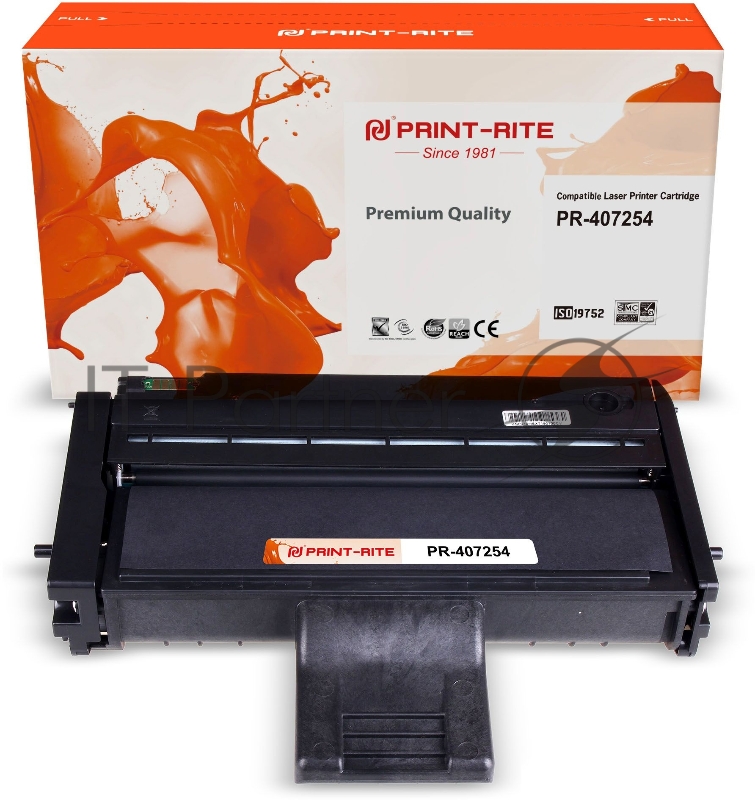 Картридж лазерный Print-Rite TFR450BPU1J PR-407254 407254 черный (2600стр.) для Ricoh SP 201/203/211/213