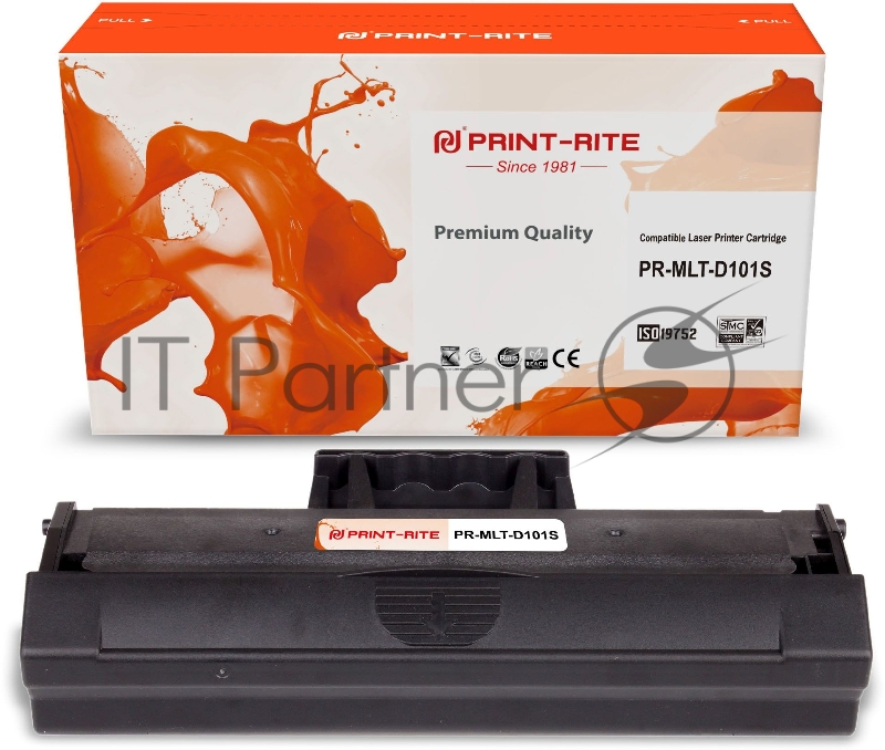 Картридж лазерный Print-Rite TFSF9NBPU1J PR-MLT-D101S MLT-D101S черный (1500стр.) для Samsung ML-2160/2165/2167/2168/SCX-340