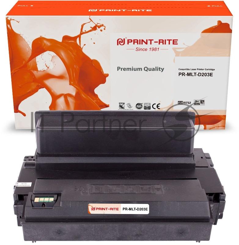 Картридж лазерный Print-Rite TFSFF7BPU1J PR-MLT-D203E MLT-D203E черный (10000стр.) для Samsung SL-M3820D/M3820ND/M4020ND/M402
