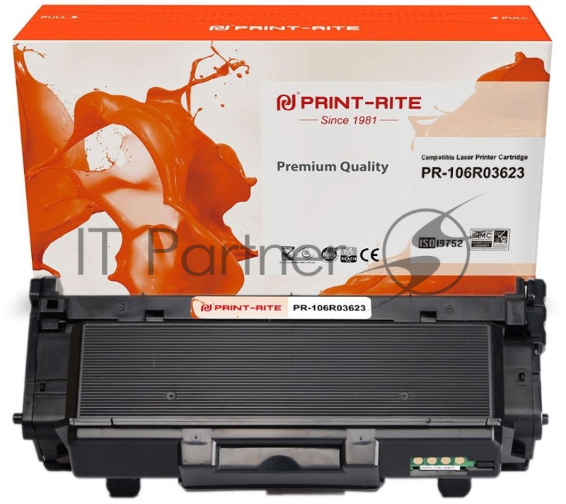 Картридж лазерный Print-Rite TFX828BPU1J PR-106R03623 106R03623 черный (15000стр.) для Xerox Phaser 3330/WC3335
