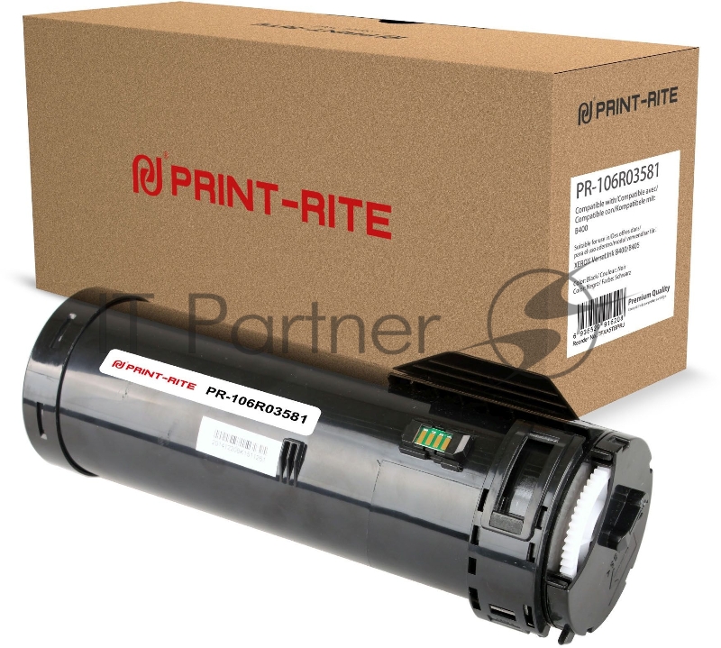 Картридж лазерный Print-Rite TFXA5TBPRJ PR-106R03581 106R03581 черный (5900стр.) для Xerox VersaLink B400/405