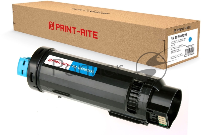 Картридж лазерный Print-Rite TFXA8SCPRJ PR-106R03693 106R03693 голубой (4300стр.) для Xerox Phaser 6510/WC6515