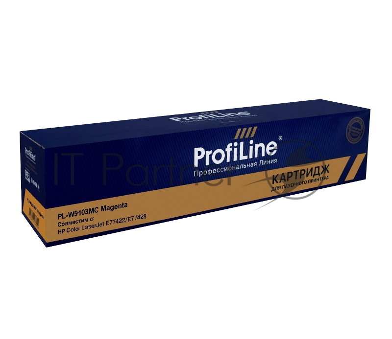 Тонер-картридж PL-W9103MC для принтеров HP Color LaserJet E77422/E77428 Magenta 20000 копий ProfiLine