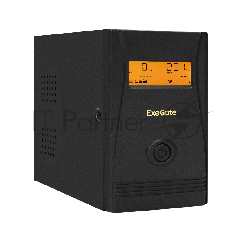 ИБП ExeGate EX292775RUS Power Smart ULB-800.LCD.AVR.4C13 <800VA/480W, LCD, AVR, 4*C13, металлический корпус, Black>