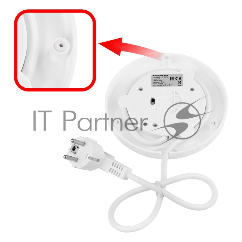 Чайник MAUNFELD MFK-6311W