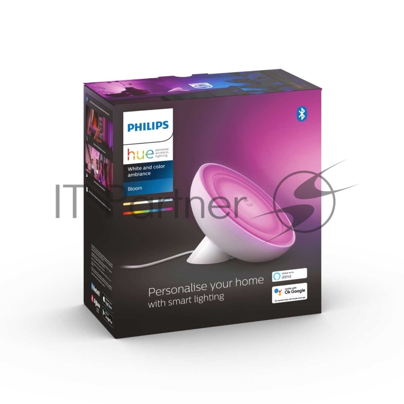 Светильник Philips Hue Светильник Hue Bloom в черном корпусе
