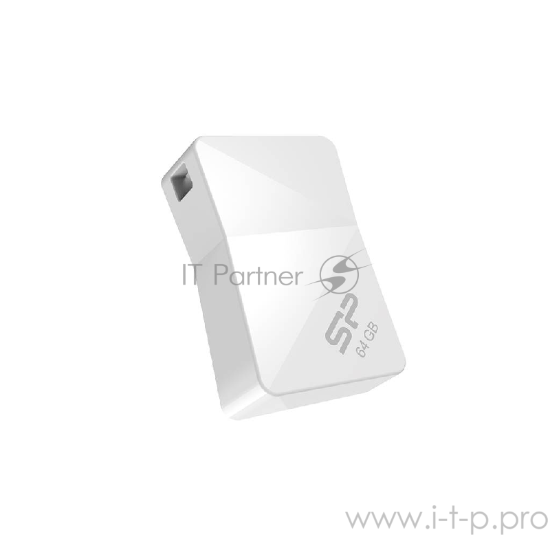 Флеш накопитель 8GB Silicon Power Touch T08, USB 2.0, Белый