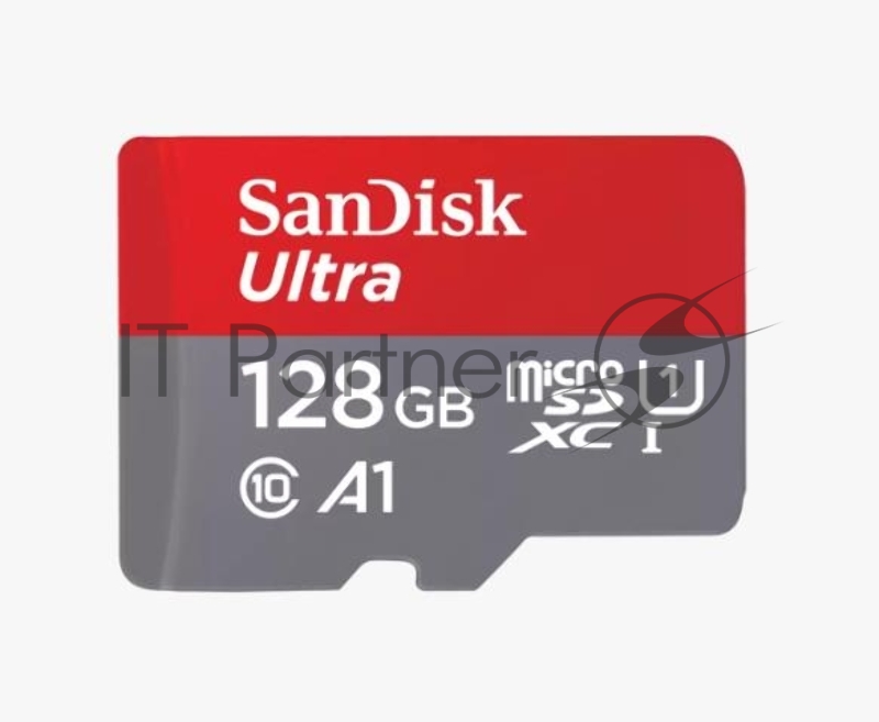 Флеш карта microSD 128GB SanDisk microSDXC Class 10 Ultra (SD адаптер) UHS-I A1 140MB/s
