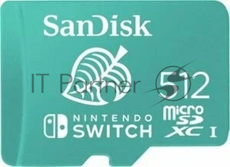 Флеш карта microSD 512GB SanDisk microSDXC Class 10 UHS-I A1 C10 V30 U3 for Nintendo Switch 100/90 MB/s
