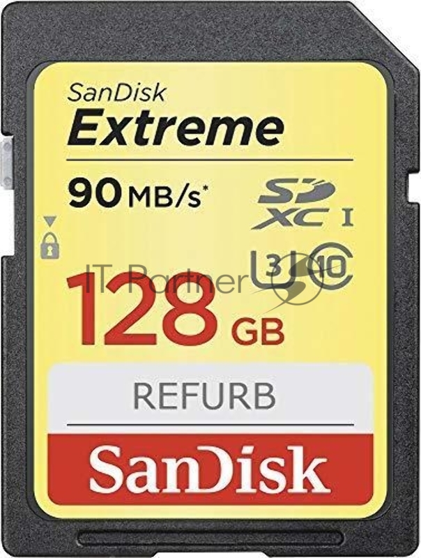 Флеш карта SD 128GB SanDisk SDXC Class 10 V30 UHS-I U3 Extreme 180MB/s