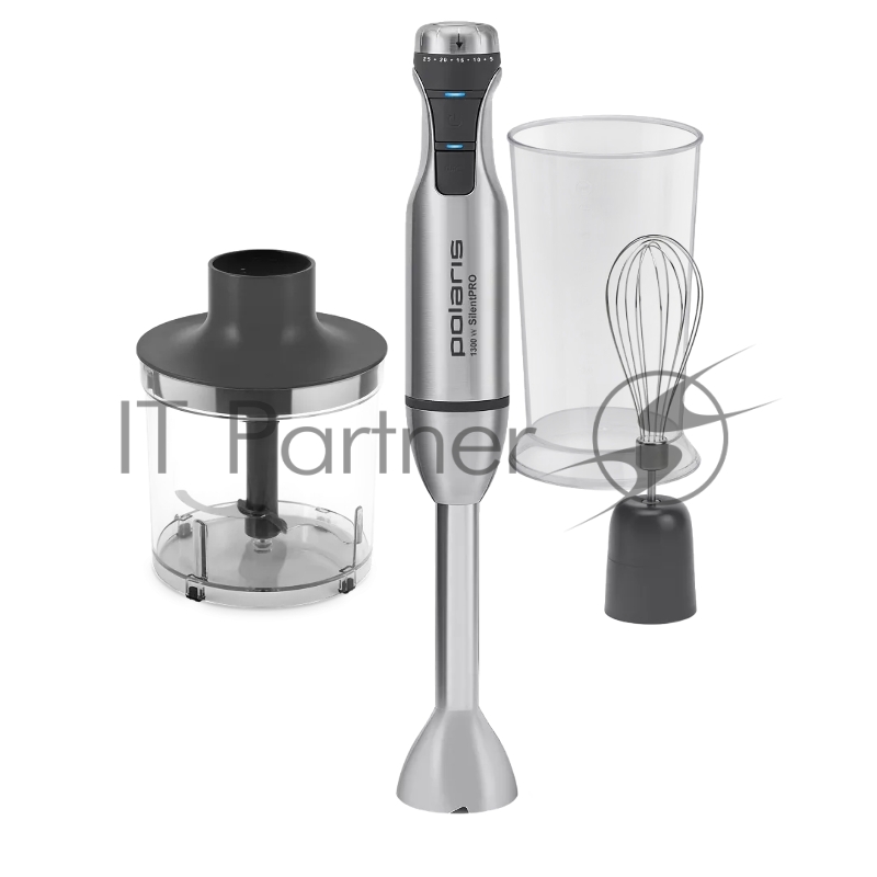 Блендер POLARIS PHB1382L Silent металлик погружной