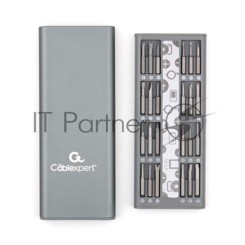 Отвертка с набором бит Cablexpert TK-SD-08R (49 предметов)