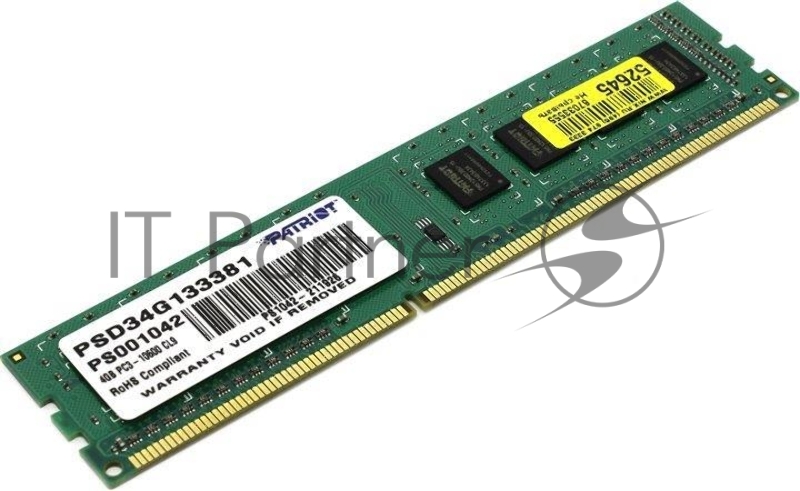 Модуль памяти DIMM 4GB PC10600 DDR3 PSD34G133381 PATRIOT